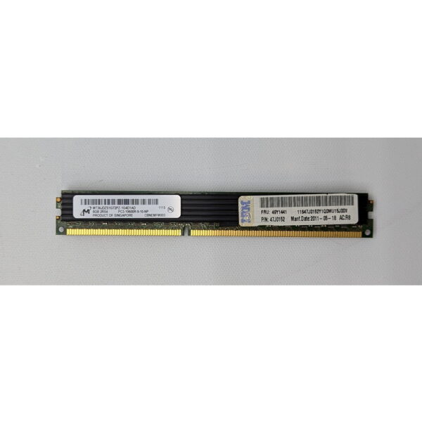 Модуль памяти MT36JDZS1G72PZ-1G4, 44Y1441, 47J0152, Micron, DDR3, 8Gb, 10600, ECC