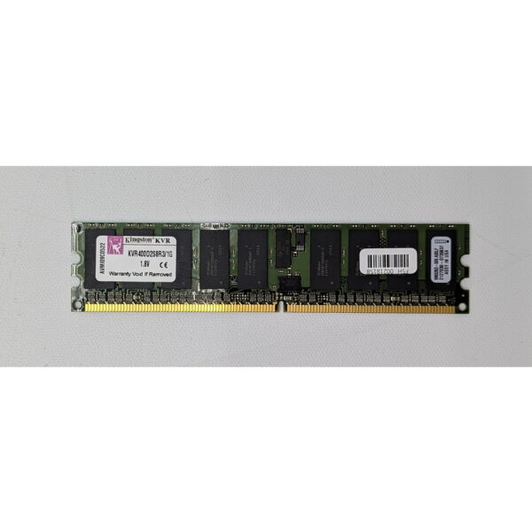 Модуль памяти KVR400D2S8R3/1G, Kingston, DDR2, 1Gb, 3200, ECC