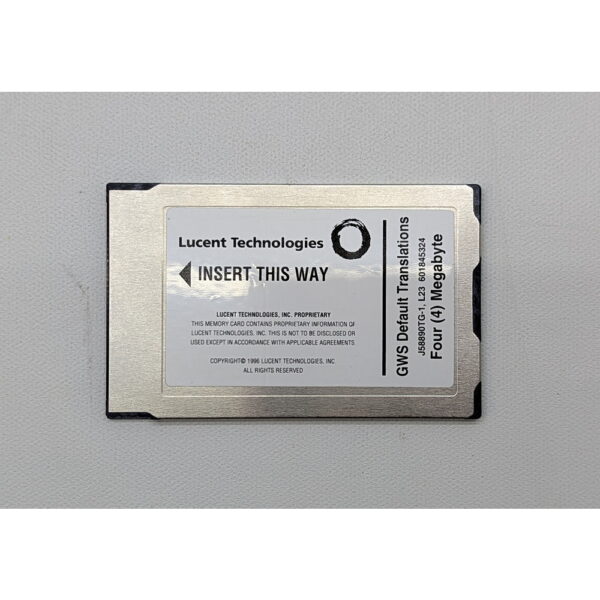 Карта памяти J58890TG-1, Alcatel Lucent, 4 MB