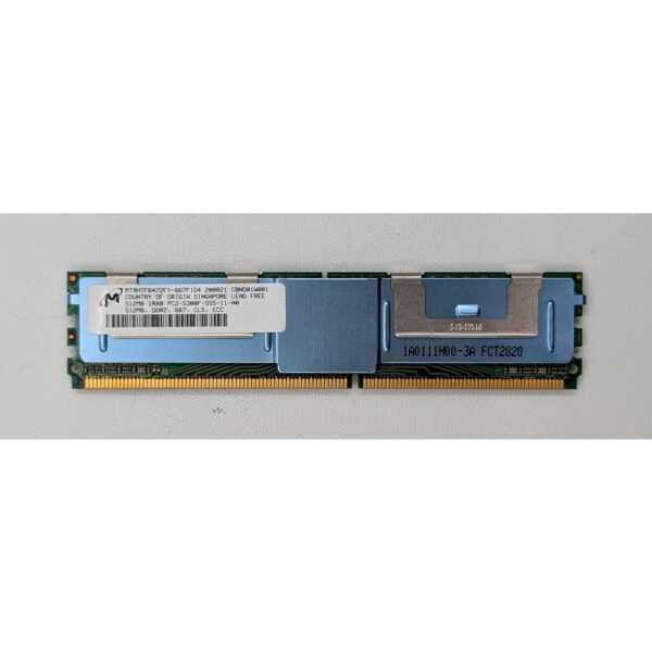 Модуль памяти MT9HTF6472FY-667, 398705-051, Micron, DDR2, 512MB, 5300 — изображение 2