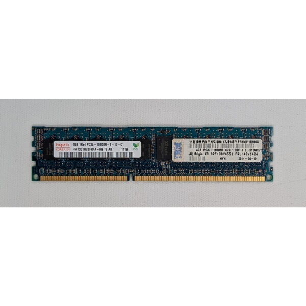 Модуль памяти HMT351R7BFR4A-H9, 90Y4551, 49Y1424, 47J0145, SK hynix, DDR3, 4Gb, 10600R