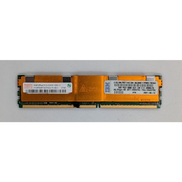 Модуль памяти HYMP525F72CP4D2-Y5, 39M5790, 39M5791, 38L5905, SK hynix, DDR2, 2Gb, 5300