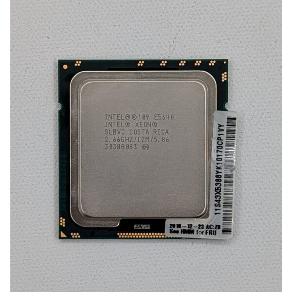 Процессор Intel Xeon E5640, 4 cores, 2.667 GHz, SLBVC