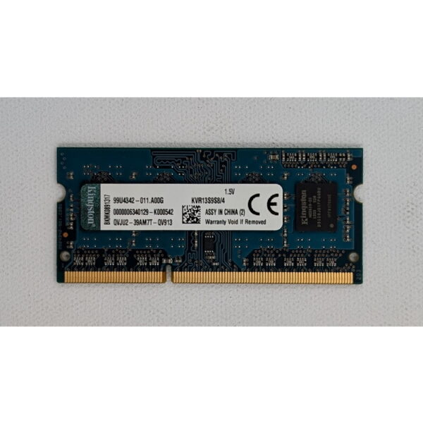 Модуль памяти KVR13S9S8/4, Kingston, DDR3, 4Gb, 10600