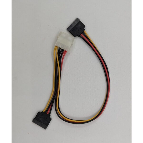 Кабель 4 Pin Molex to 2 X SATA, 0,3 M — изображение 2