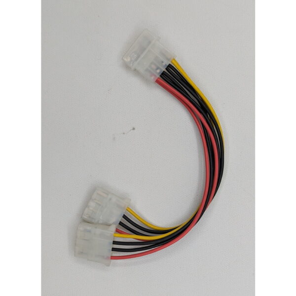 Кабель 4 Pin(F) Molex to 2 X 4 Pin(M), 0,2 M — изображение 2
