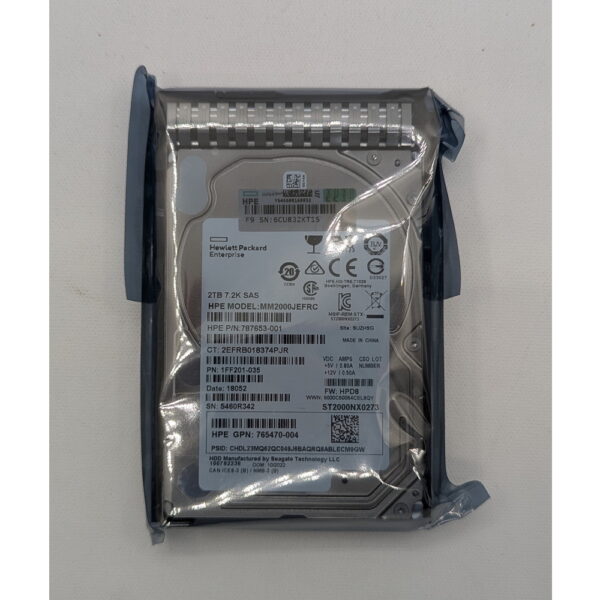 Жесткий диск ST2000NX0273, 787653-001, 765470-004, HP, 2 Тб, SAS, 2.5
