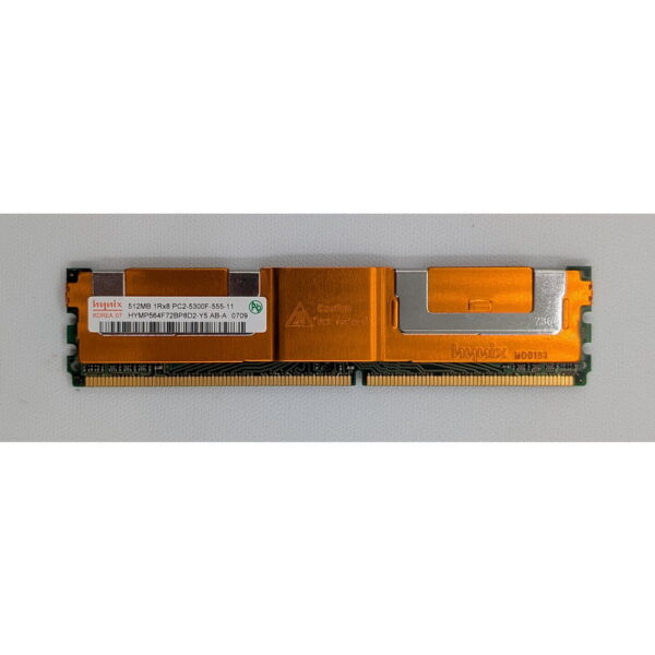 Модуль памяти HYMP564F72BP8D2-Y5, 398705-051, SK hynix, HP, DDR2, 512MB, 5300F, REG, ECC