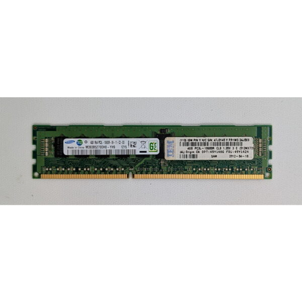 Модуль памяти M393B5270DH0-YH9, 49Y1424, 49Y1406, 47J0145, Samsung, IBM, DDR3, 4Gb, 10600, REG, ECC