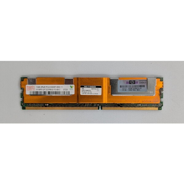 Модуль памяти HYMP512F72CP8N3-Y5, 398706-051, SK hynix, HP, DDR2, 1Gb, 5300, REG, ECC