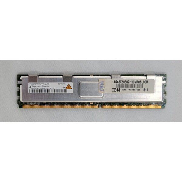 Модуль памяти HYS72T256521EFD-3S-C2, 43X5060, 46C7122, Qimonda, DDR2, 2Gb, 5300, ECC