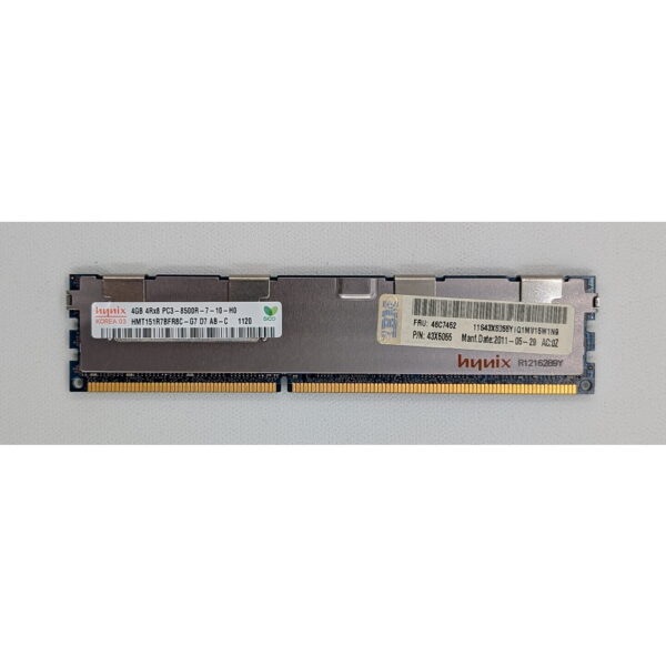 Модуль памяти HMT151R7BFR8C-G7, 46C7452, 43X5055, SK hynix, DDR3, 4Gb, 8500, REG, ECC