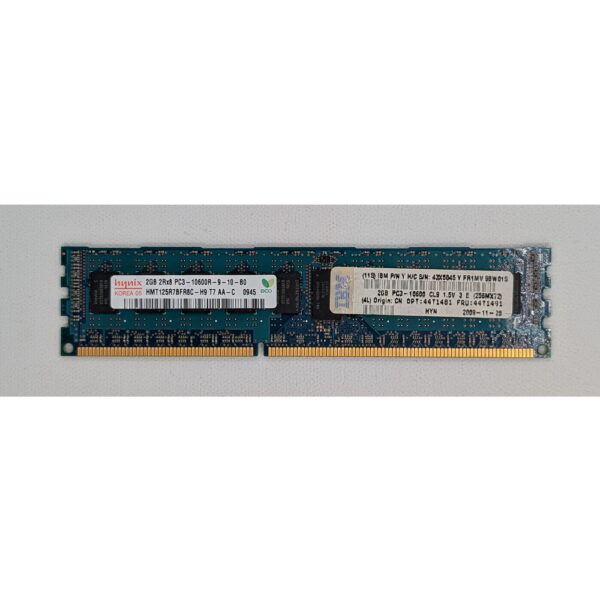 Модуль памяти HMT125R7BFR8C-H9, 44T1481, 44T1491, 43X5045, SK hynix, DDR3, 2Gb, 10600R, REG, ECC