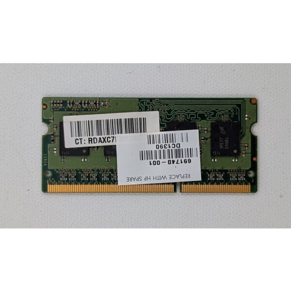 Модуль памяти MT8KTF51264HZ-1G6, Micron, DDR3, 4Gb, 12800S, SO-DIMM — изображение 2