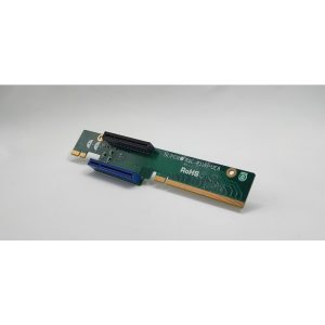 Riser card RSC-R1UU-UE8, Supermicro SC815U, SC812U, 1U, PCI-E X16(M) to 2 slots PCI-E X8(F), без крепления