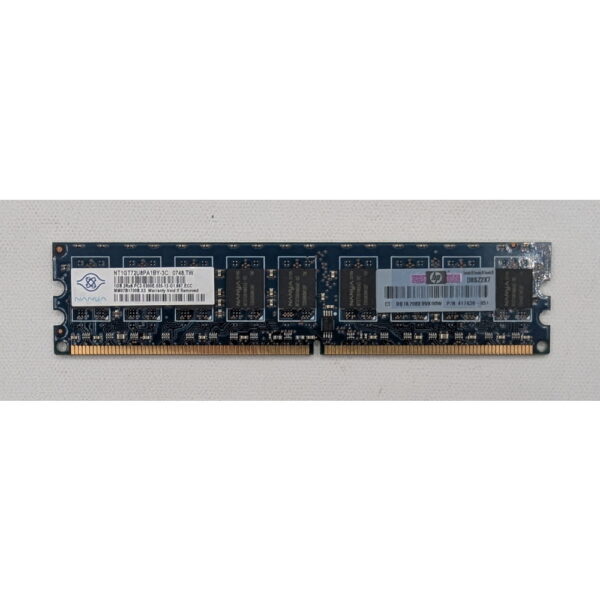 Модуль памяти NT1GT72U8PA1BY-3C, 417436-051, Nunya, HP, DDR2, 1Gb, 5300, ECC