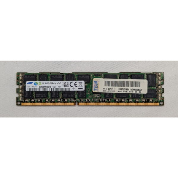 Модуль памяти M393B1K70DH0-CK0, 90Y3111, 47J0169, Samsung, IBM, DDR3, 8Gb