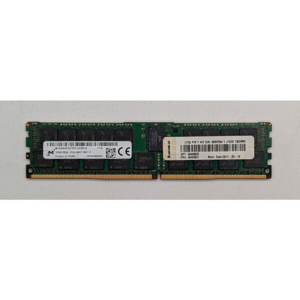 Модуль памяти MTA36ASF2G72PZ-2G3, 46W0831, 46W0829, Micron, IBM, DDR4, 16Gb