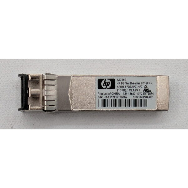 Трансивер AFBR-57D7APZ-HP7, 670504-001, HP, Avago, 8.5 Gb