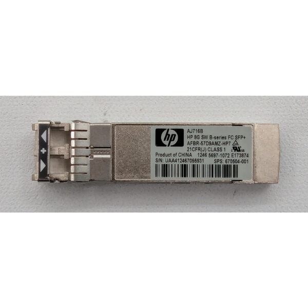 Трансивер AFBR-57D9AMZ-HP7, 670504-001, HP, Avago, 8.5 Gb