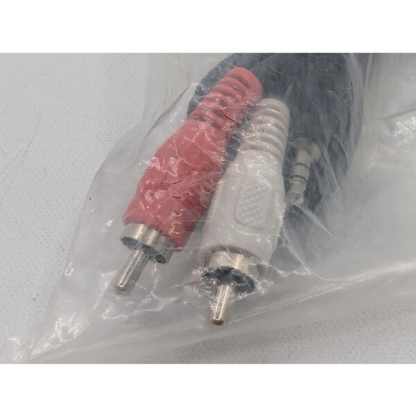 Кабель jack 3,5 to 2 x RCA, 1,8m — изображение 2