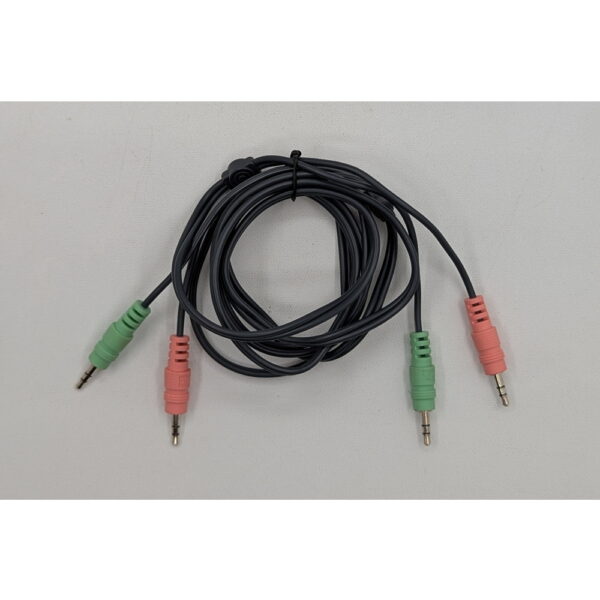 Кабель 2 x jack 3,5 to 2 x jack 3,5, 1,8m