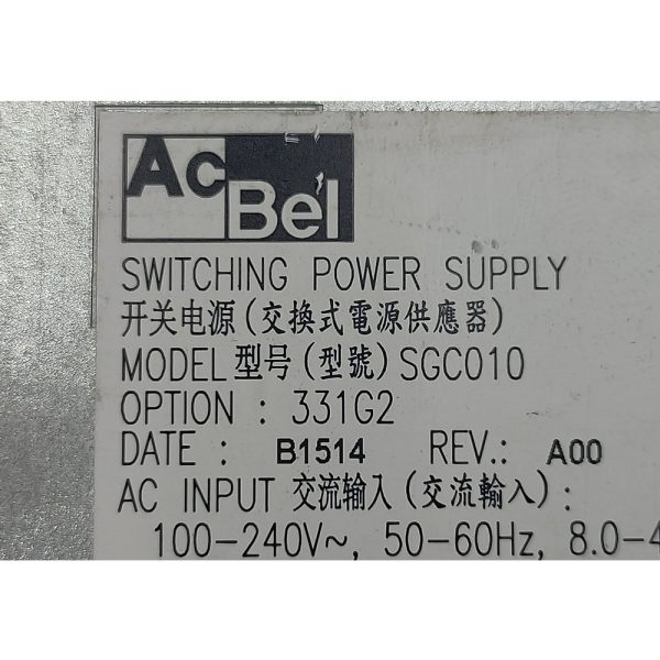 Блок питания SGC010, 814665-001, 81-00000087-00-01, AcBel, HP StorageWorks MSA 2040, 2042, 2050, 2052, 595W