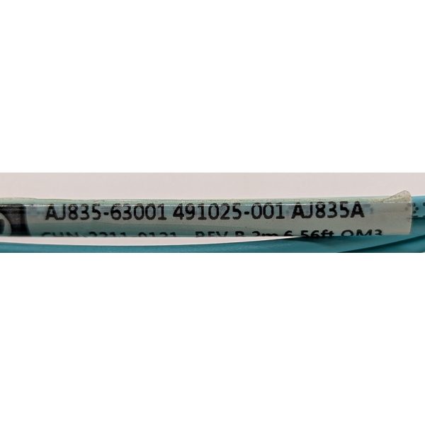 Оптический патч-корд 491025-001, AJ835-63001, HP, LC - LC, 3m