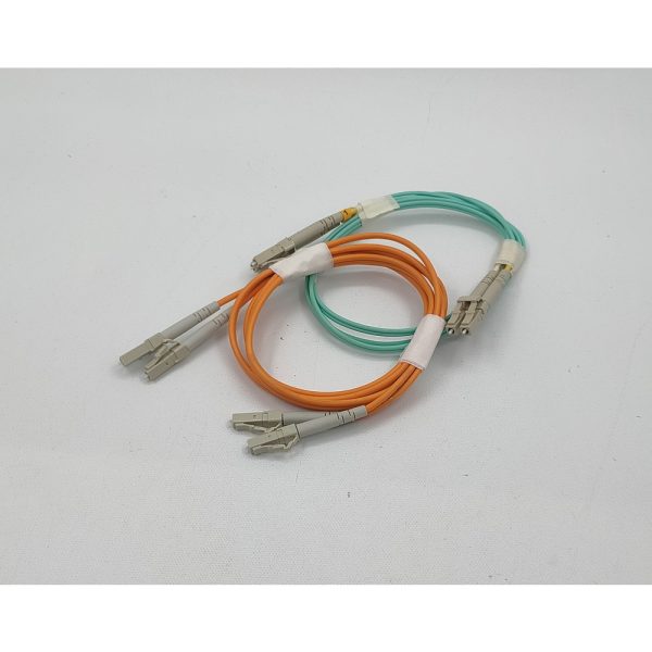Оптический патч-корд 2LC(PC)-2LC(PC), Hyperline, 1M