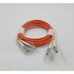 Оптический патч-корд 2LC(PC)-2LC(PC), 1,5m