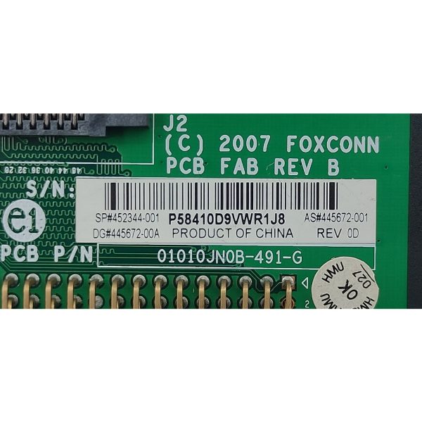 Плата расширения 452344-001, 445672-00A, 453049-001, 01010JN0B-491-G, HP SPS-PCA ODD