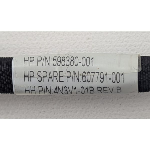 Кабель 598380-001, 607791-001, HP ProLiant BL465C G7, Micro Mini SAS to Dual SATA