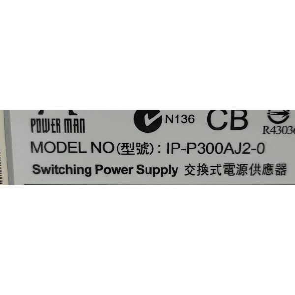 Блок питания IP-P300AJ2-0, 1DPP300J200001, Powerman, 300W