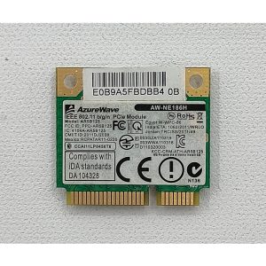 Wi-Fi модуль AR5B125, AW-NE186H, 0C001-00051000, Atheros, AzureWave, Asus K55DE, 802.11b/g/n, Mini PCI Express