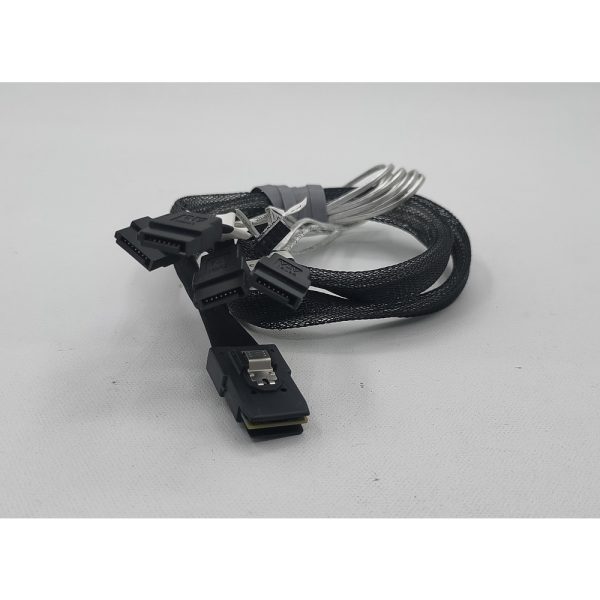 Кабель SFF-8087 to 3 x SATA 800мм + SGPIO, No Name, 1000мм