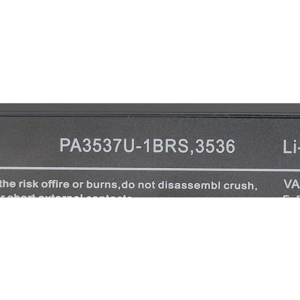 Аккумулятор PA3537U-1BRS, Toshiba Satellite L350, 10.8V, 4400mAh, СОСТОЯНИЕ НЕ ИЗВЕСТНО, ПРОДАЕТСЯ КАК ЗАГЛУШКА!