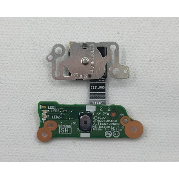 Сканер отпечатков пальцев NS-D883, SF30R65610, Lenovo ThinkPad T14, P14s, Gen3, Gen4, T16 Gen1, Gen2