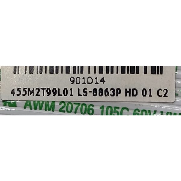 Плата кнопок тачпада LS-8863P, NBX00017V00, NBX00017X00, Samsung NP350E5C, NP355V5C