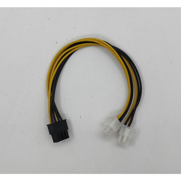 Кабель PCI-E 8-pin to 2 x PCI-E 6+2-pin, 200мм, No name