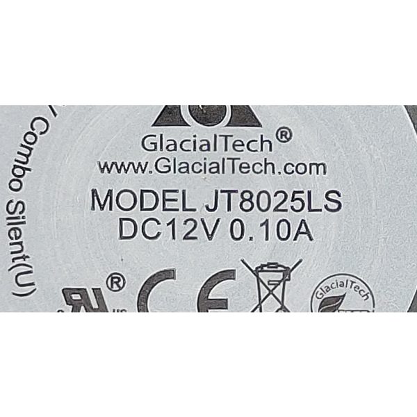 Система охлаждения CD-5063SEP4DCR001, JT8025LS, GlacialTech, Soket LGA775