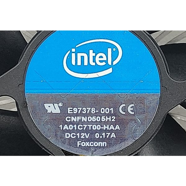 Система охлаждения E97378-001, 1A01C7T00-HAA, Intel, Foxconn, Socket LGA1150, 1151, 1155, 1156