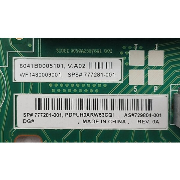 PCIe Riser 777281-001, 729804-001, HP DL380 G9, Pci-e X8, без крепления