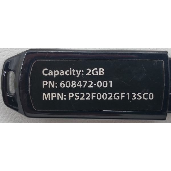 Электронный ключ 608472-001, HP ProLiant G5, G6, G7