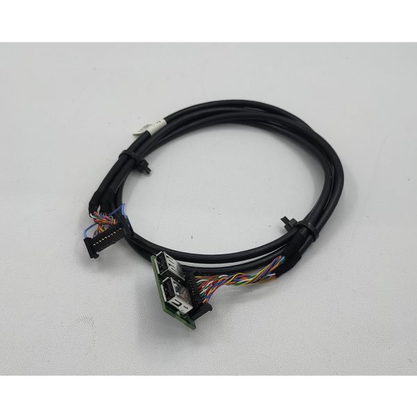 Кабель 04051921, 2 x USB to J161, Huawei, 2P x 28AWG + 8C x 28AWG, 600мм