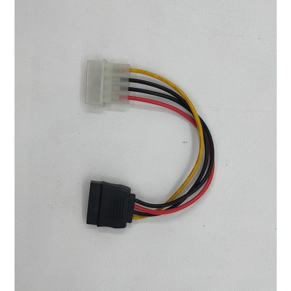 Кабель IDE 4Pin(F) to SATA 15pin (F), Molex, 120мм