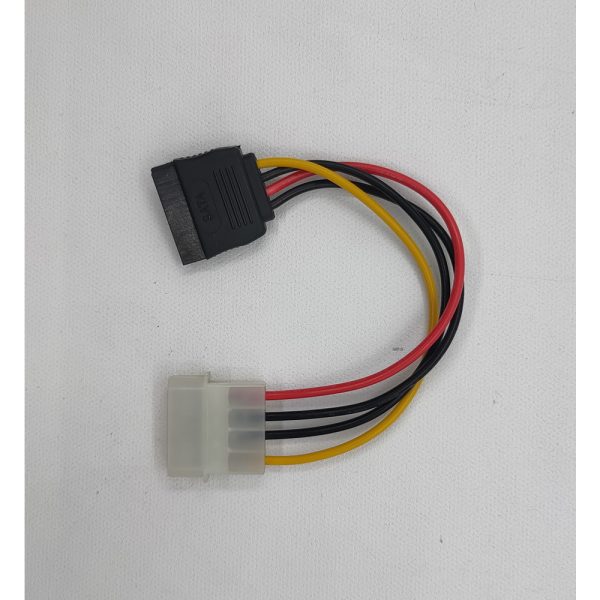 Кабель IDE 4Pin(F) to SATA 15pin (F), Molex, 120мм