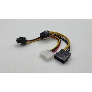 Кабель IDE 3Pin(F) to PCI-E 6Pin(F), 100мм, No name