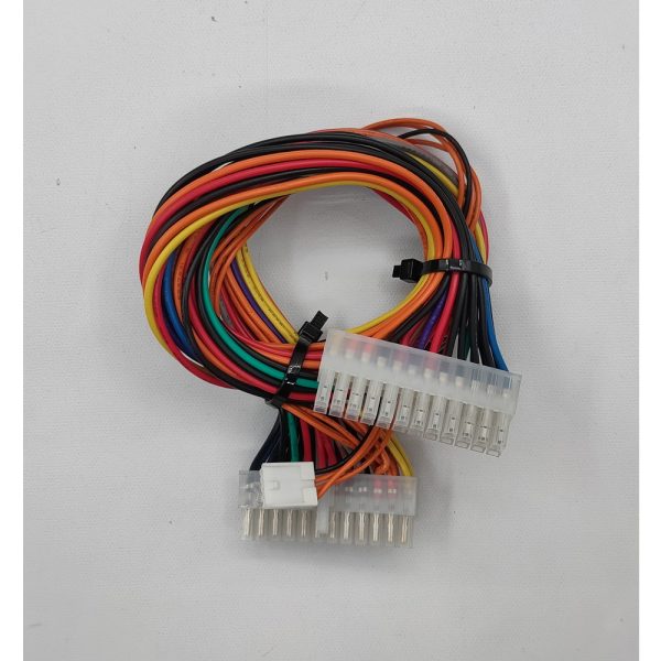 Кабель ATX 24Pin(F) to small 4pin(F), ATX 24Pin, 300мм, 400мм, No name