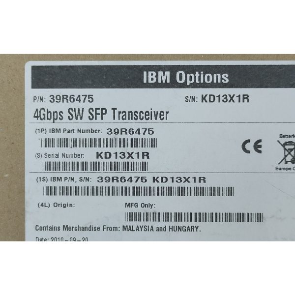 Трансивер 39R6475, IBM, 4 Gb