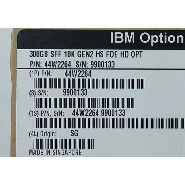 Жесткий диск ST9300503SS, 44W2264, 44W2265, 44W2268, Seagate, IBM, 300 Гб, SAS, 2.5